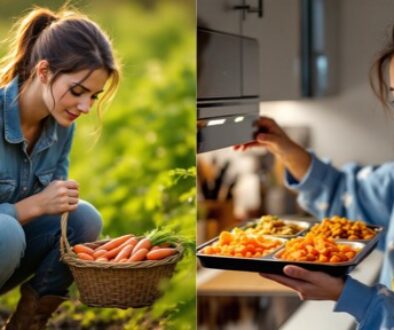 Carrot harvest vs microwave